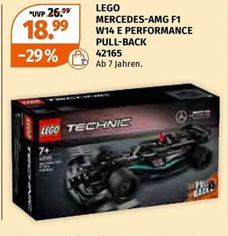 LEGO MERCEDES-AMG F1 W14 E PERFORMANCE PULL-BACK 42165