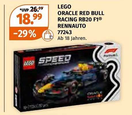 LEGO ORACLE RED BULL RACING RB20 F1® RENNAUTO 77243