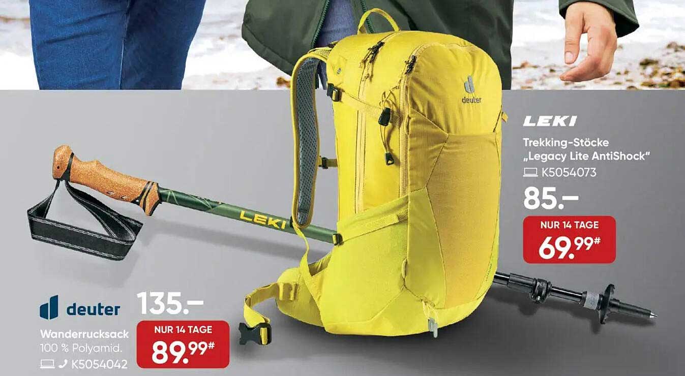 LEKI Trekking-Stöcke „Legacy Lite AntiShock“