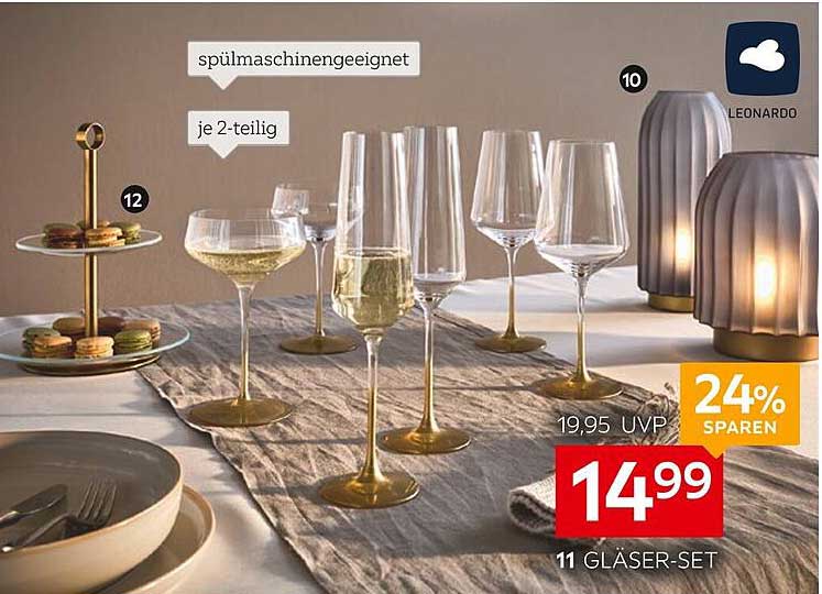 Leonardo 11 Gläser Set