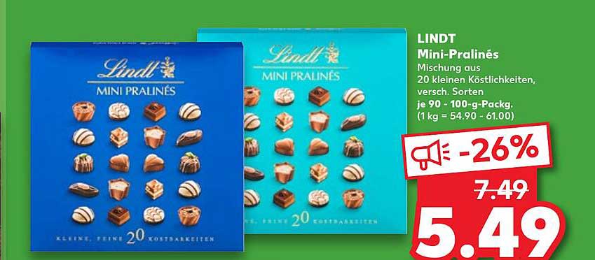 LINDT Mini-Pralines