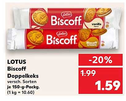 LOTUS Biscoff Doppelkeks – Vielfalt genießen!