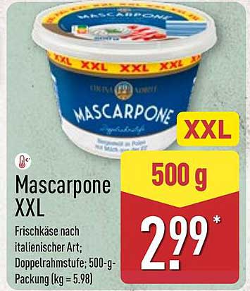 Mascarpone XXL 500 g
