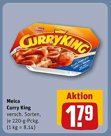 Meica Curry King - versch. Sorten, je 220-g-Pckg.
