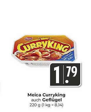 Meica Curryking auch Geflügel