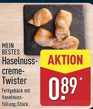 Mein Bestes Haselnusscreme-Twister