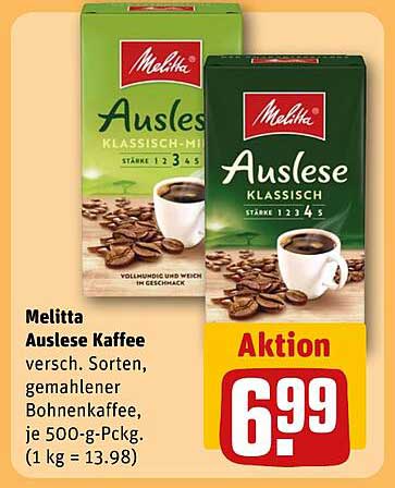 Melitta Auslese Kaffee - verschiedene Sorten