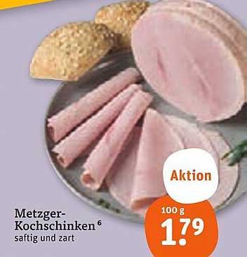 Metzger-Kochschinken - saftig und zart