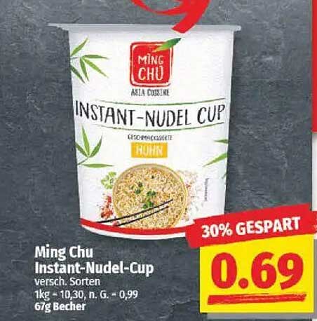 Ming Chu Instant-Nudel-Cup