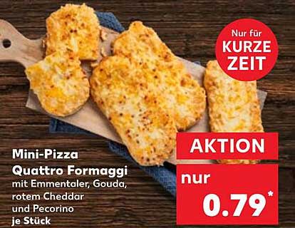 Mini-Pizza Quattro Formaggi