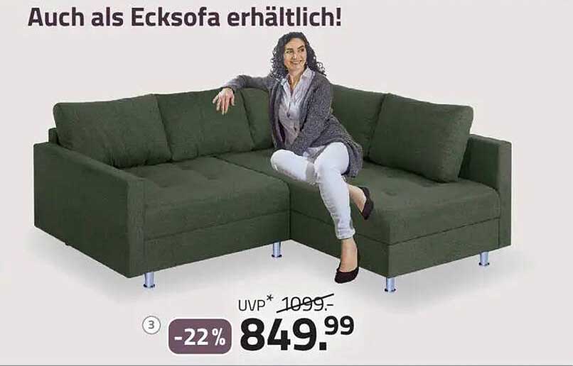 Modulares Sofa in verschiedenen Ausführungen