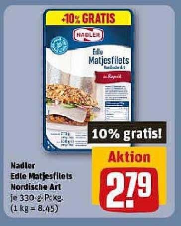 Nadler Edle Matjesfilets Nordische Art