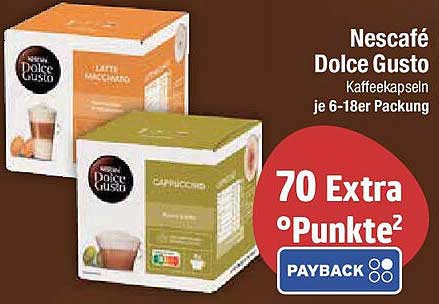 Nescafé Dolce Gusto Kaffeekapseln je 6-18er Packung