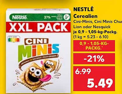 NESTLÉ CINI-MINIS XXL PACK – jetzt sparen!
