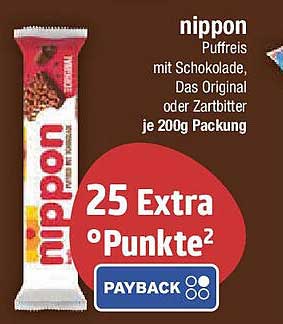 nippon Puffreis mit Schokolade, Das Original oder Zartbitter je 200g Packung