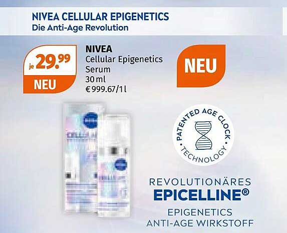 NIVEA Cellular Epigenetics Serum 30 ml - Die Anti-Age Revolution