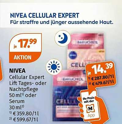 NIVEA CELLULAR EXPERT – Für straffere und jüngere Haut