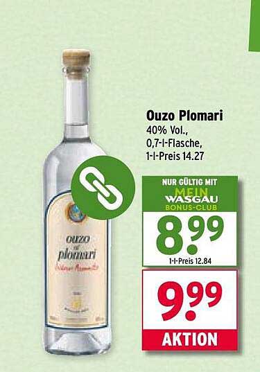 Ouzo Plomari 0,7 l - 40% Vol.