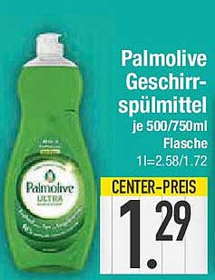 Palmolive Geschirrspülmittel je 500/750ml Flasche