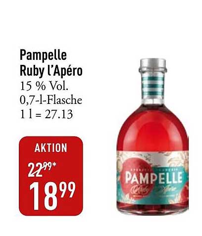 Pampelle Ruby l’Apéro 0,7 l – Jetzt zum Aktionspreis!