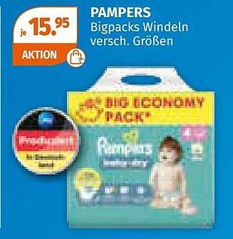 PAMPERS Bigpacks Windeln – verschiedene Größen