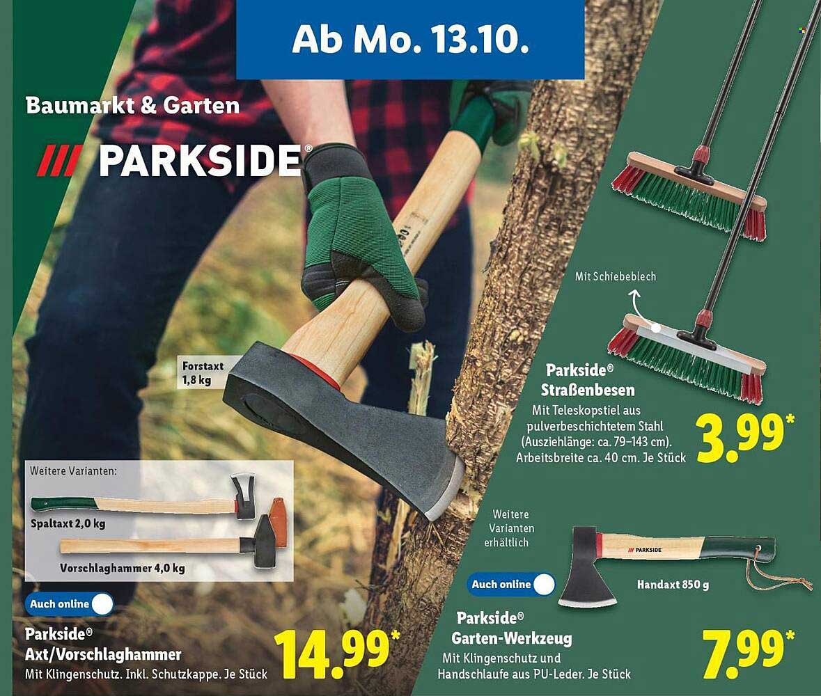 Parkside® Garten-Werkzeug – Handaxe 850 g