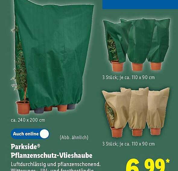 Parkside® Pflanzenschutz-Vlieshaube