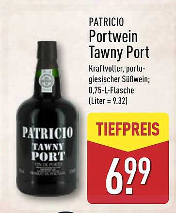 PATRIICIO Portwein Tawny Port 0,75-Liter-Flasche