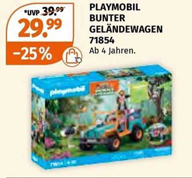 PLAYMOBIL Bunter Geländewagen 71854