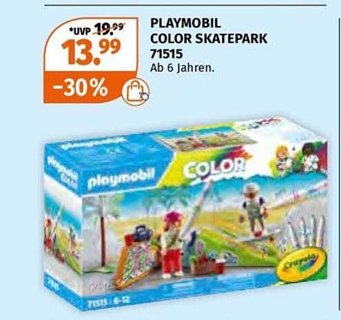 PLAYMOBIL COLOR SKATEPARK 71515
