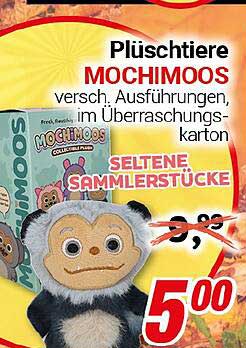 Plüschtiere MOCHIMOOS – verschiedene Ausführungen im Überraschungskarton