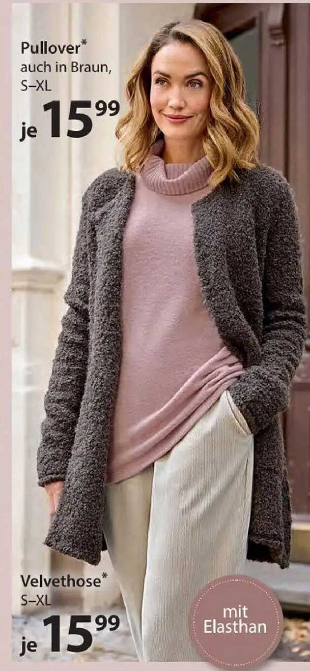 Pulli und Velvethose – Stil und Komfort vereint