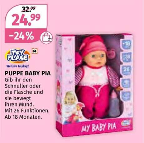 PUPPE BABY PIA
