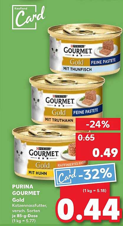 PURINA GOURMET Gold Katzennassfutter, verschiedene Sorten