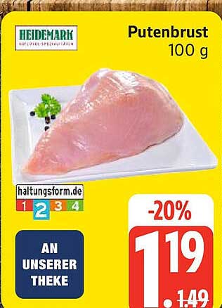 Putenbrust - Heidemark, 100 g
