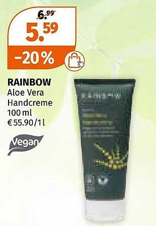 RAINBOW Aloe Vera Handcreme 100 ml