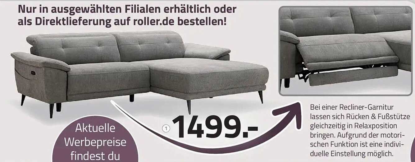 Recliner-Garnitur - Komfort für dein Zuhause