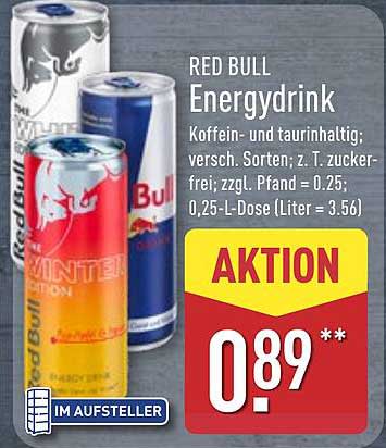 Red Bull Energidrink