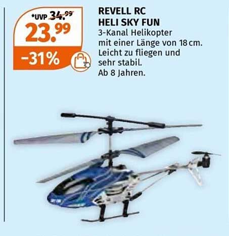 REVELL RC HELI SKY FUN 3-Kanal Helikopter