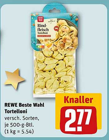 REWE Beste Wahl Tortelloni Rindfleisch 500 g
