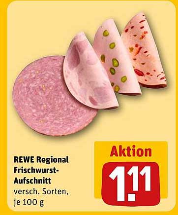 REWE Regional Frischwurst-Aufschnitt