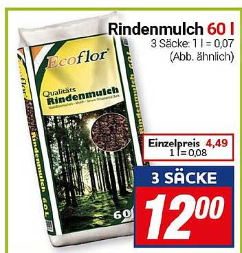 Rindenmulch 60 l – Ecoflor