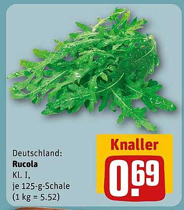 Rucola - Knaller-Angebot im REWE Kaufpark