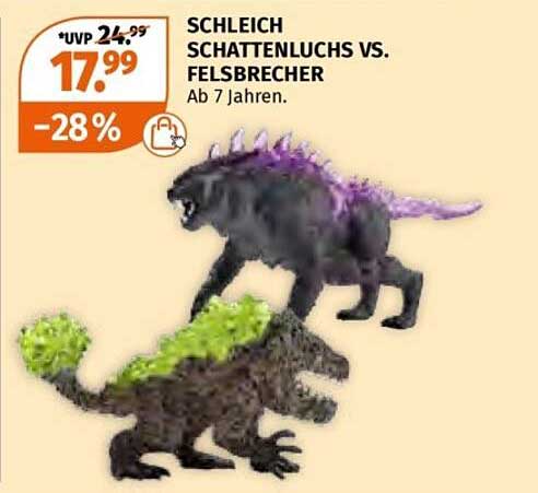 SCHLEICH SCHATTENLUCHS VS. FELSBRECHER