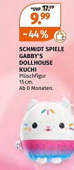 SCHMIDT SPIELE GABBY'S DOLLHOUSE KUCHI Plüschfigur 15 cm