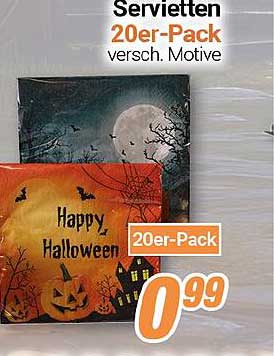 Servietten 20er-Pack – verschiedene Motive