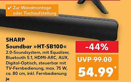 SHARP Soundbar »HT-SB100«