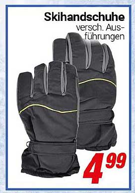 Ski-Handschuhe, verschiedene Ausführungen