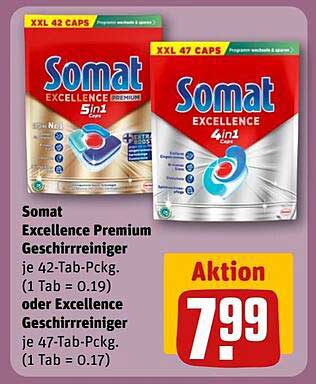 Somat Excellence Premium Geschirrreiniger - Aktion