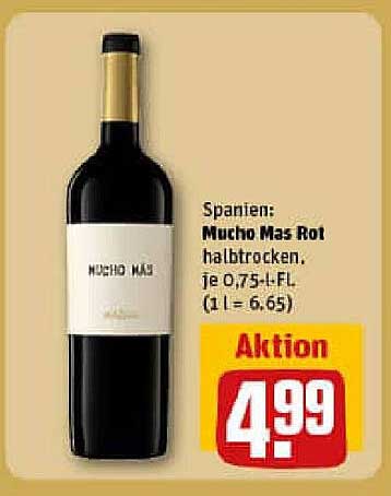 Spanien: Mucho Mas Rot halbtrocken